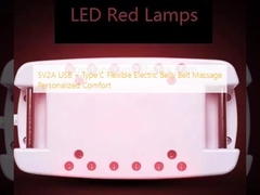 5V2A USB + Type C Flexible Electric Belly Belt Massage Personalized Comfort