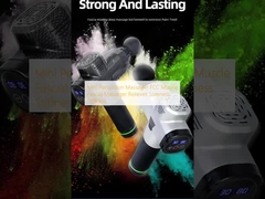 Mini Percussion Massager FCC Muscle Fascial Massager Relieves Soreness Stiffness
