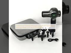 Professional Powerful Massage Gun with 99-Speed and 8 Massage Heads LCD Touch Fascia Gun