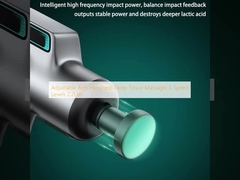 Adjustable Arm Handheld Deep Tissue Massager 5 Speed Levels 2.2Lbs