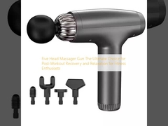 Five Head Massager Gun The Ultimate Choice for Post-Workout Recovery and Relaxation for Fitness Enthusiasts