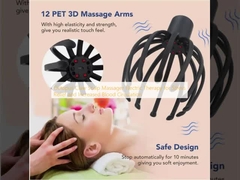 Octopus Claw Scalp Massager Electric Therapy for Stress Relief and Increased Blood Circulation