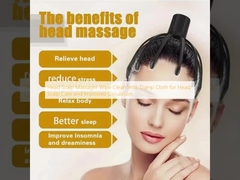 Head Scalp Massager Wipe Clean With Damp Cloth for Head/ Scalp Care and Improved Circulation