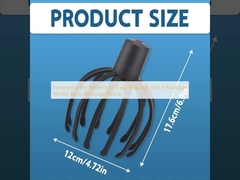 Experience the Benefits of Scalp Massage with 3 Massage Modes Body Massage Device