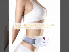 Convenient Belly Massage Belt One Size Fits All USB Rechargeable Suitable For Men And Women
