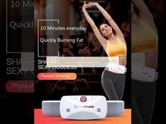 Remote Controlled Embossed Leather Belt with 50-60Hz Frequency