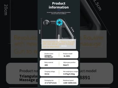 Revolutionize Your Fitness Routine with new design electirc masasge Gun to relax body