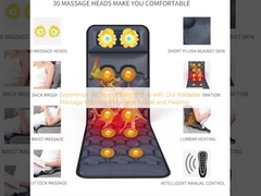 Experience the Best of Both Worlds with Our Foldable Massage Mattress 9 Massage Model and Heating