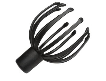 Muscle Release Electric Octopus Scalp Massager Black For Targeted Pressure Points