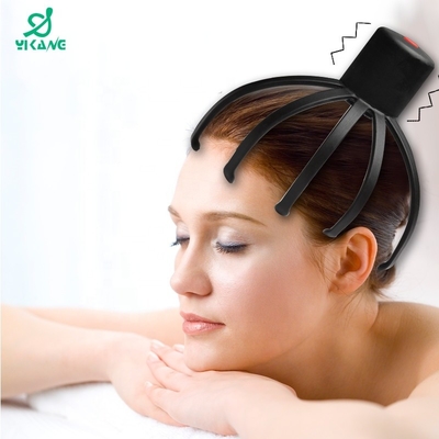 Muscle Release Electric Octopus Scalp Massager Black For Targeted Pressure Points