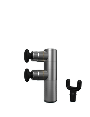 Double Head Smart Fascia Gun 8 Massage Attachments Mini Fascial Gun
