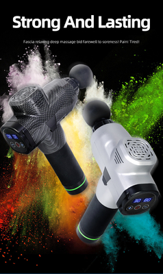 Adjustable Arm Handheld Deep Tissue Massager 5 Speed Levels 2.2Lbs