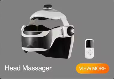 Cordless Helmet Massager For Scalp Neck Face With 4 Modes