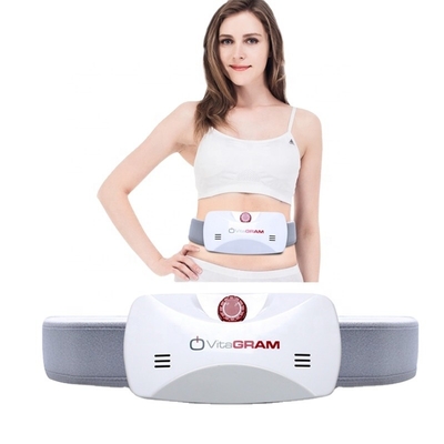Embossed Leather Belly Massage Belt Type C Belly Fat Vibration Belt