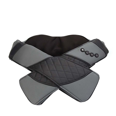 FCC ROHS Cordless Neck And Shoulder Massager With Heat And Remote Control