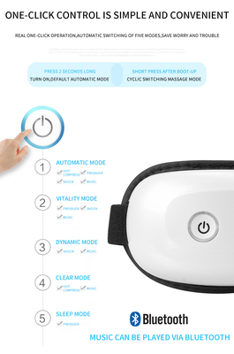 2 Hours Usage Time Eye Massager with Bluetooth Function and 3 Massage Modes