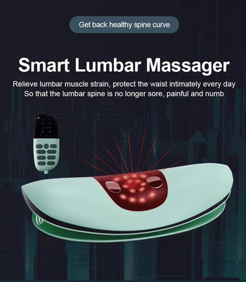3 Adjustable Modes Waist Massager With 5 Levels Intensity To Relief Soreness