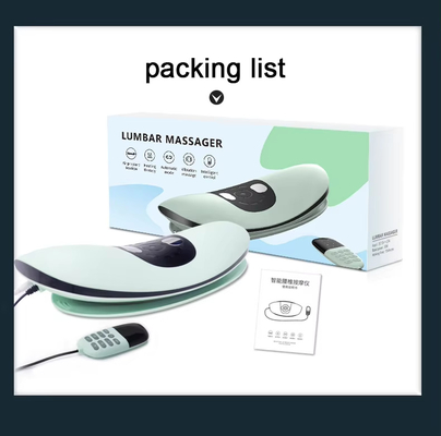 Customized Color Logo 110V-240V Power Source Electric Waist Massager with One Size Design