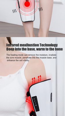 Remote Controlled Leg Massager With Heat And Adjustable Wraps