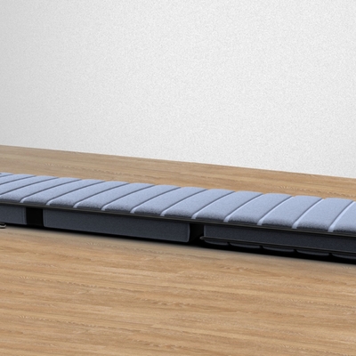 5 Modes Foldable Massage Mattress Black Electric Massage Mat