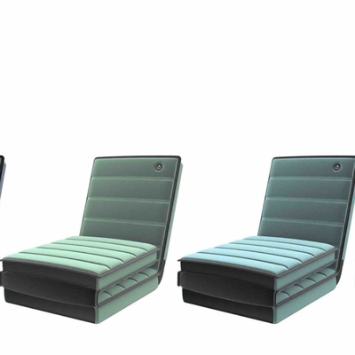 10.6lb 5 Mode Heating Foldable Massage Mattress Remote Adjustable Massage Bed