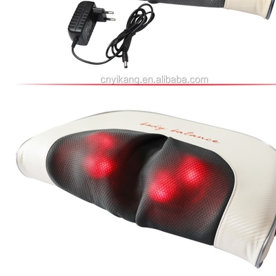 FCC ROHS Massage Head Pillow 60Hz Vibrating Pillow For Back Pain