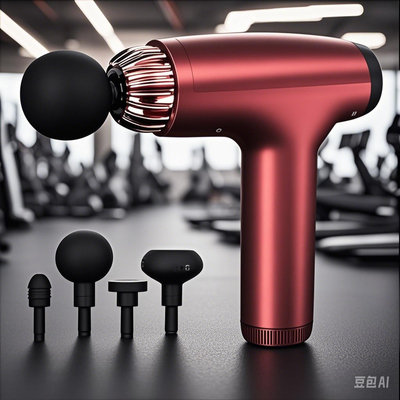 5 Interchangeable Heads Deep Tissue Massage Gun and Adjustable Intensity