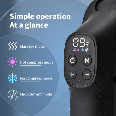 Professional Wholesale Portable Massage Therapy Gun With Hot Function For Relax