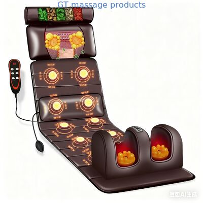 Portable Foldable Heated Massage Mattress Featuring Lightweight Design and Fast Heating Technology for Convenient Therapeutic