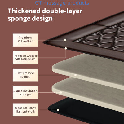 Comfortable Durable Portable Folding Massage Mattress Ideal for Wellness Centers and Mobile Therapists Offering Easy Storage